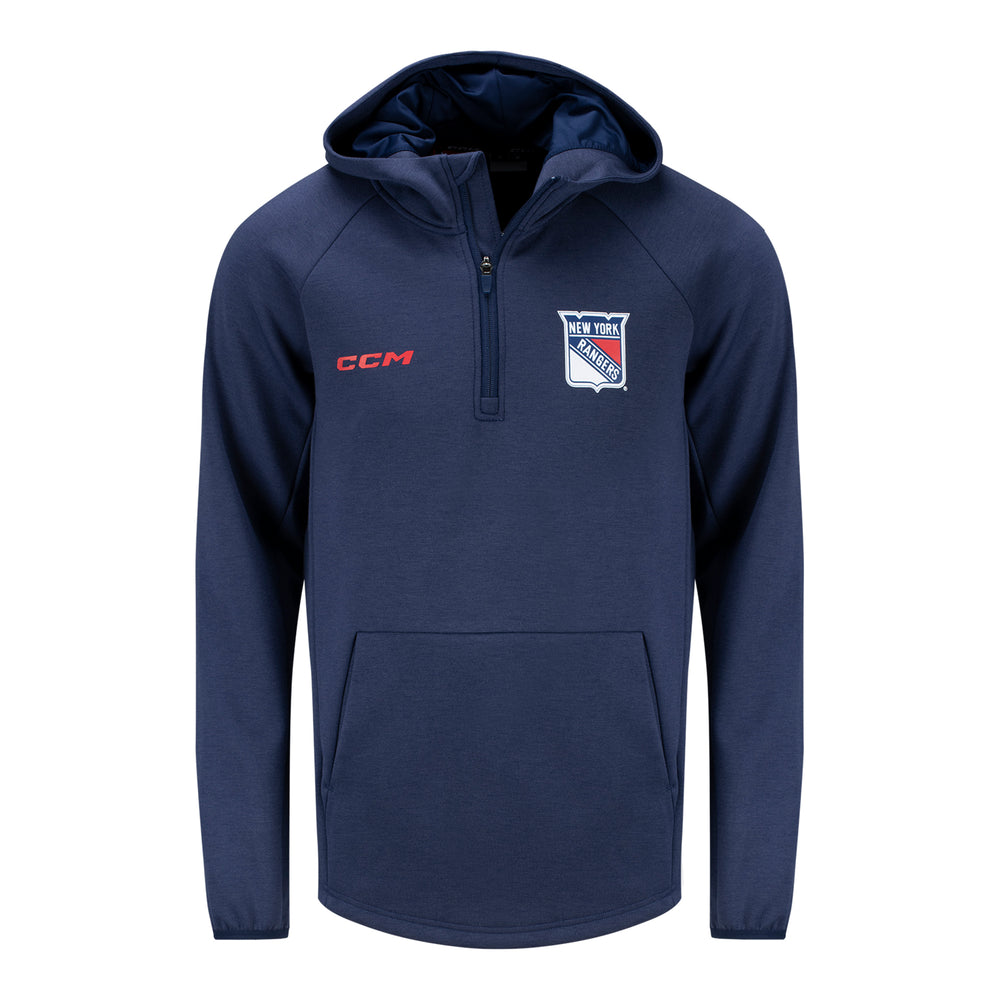 CCM NEW YORK RANGERS Hockey (XL) Sweatshirt Jersey w/ Ties