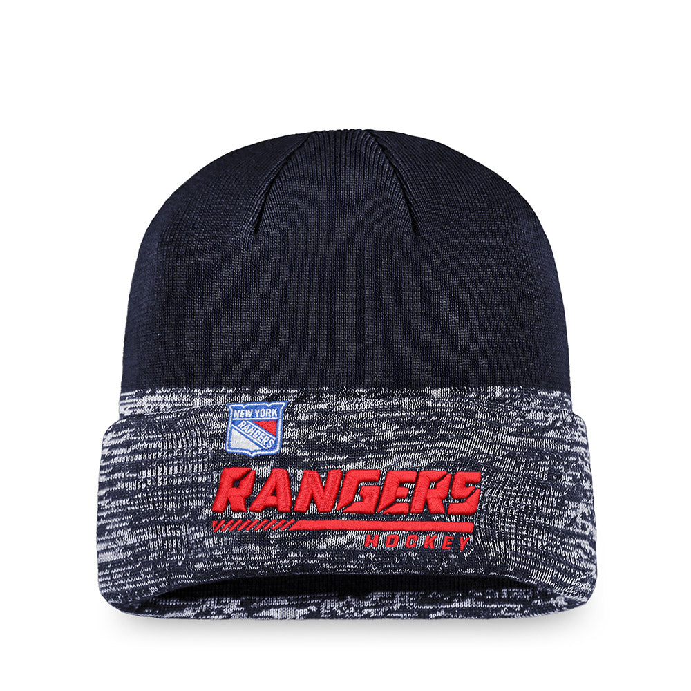 Fanatics Authentic Pro Official Beanie in Gray and Black - Front View