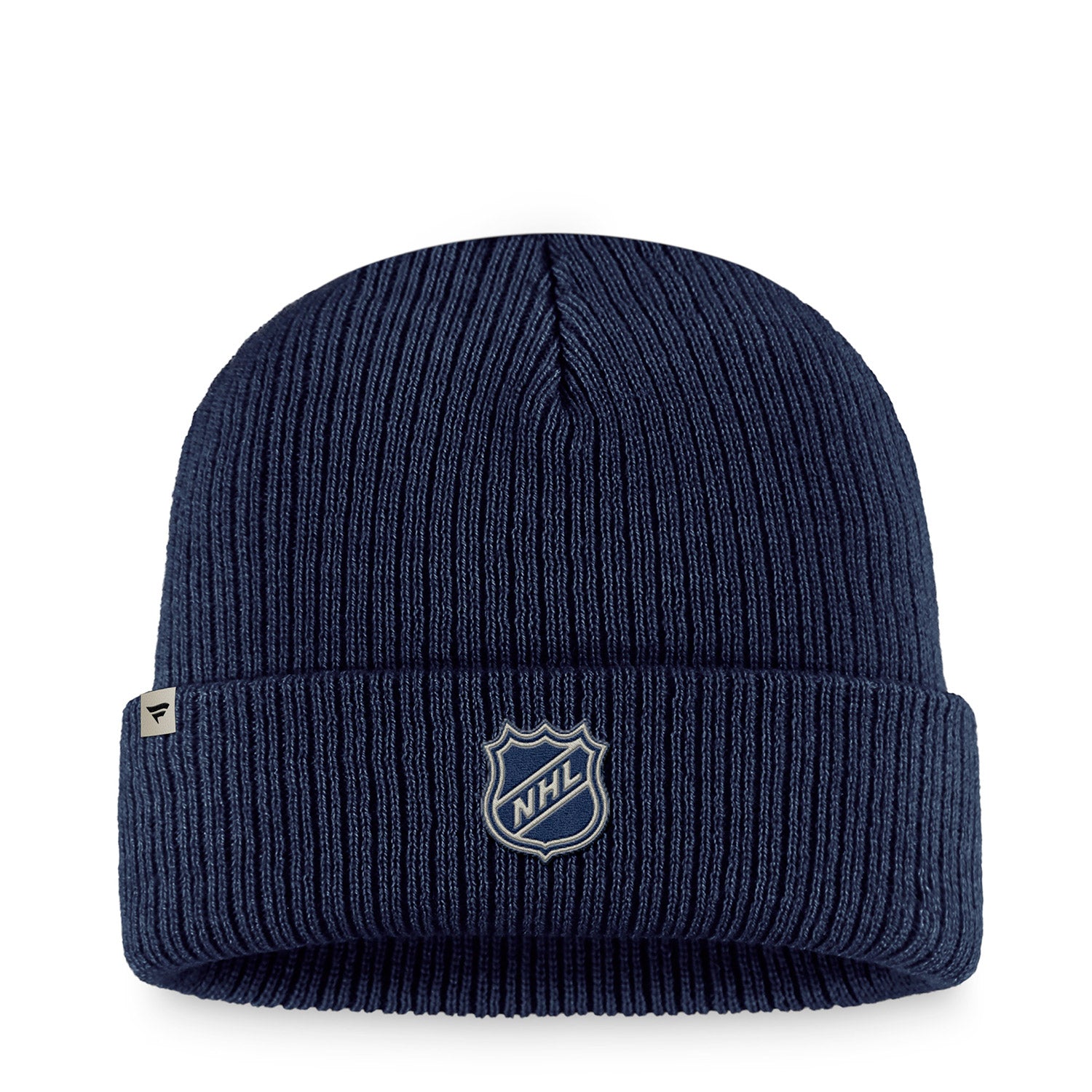 Fanatics Rangers Authentic Pro Road Cuff Knit Hat In Blue - Front View