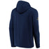 Rangers Authentic Pro Locker Room Pullover Hoodie in Navy - Back View