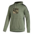 Adidas Rangers Military Appreciation Hoodie in Green - Front View