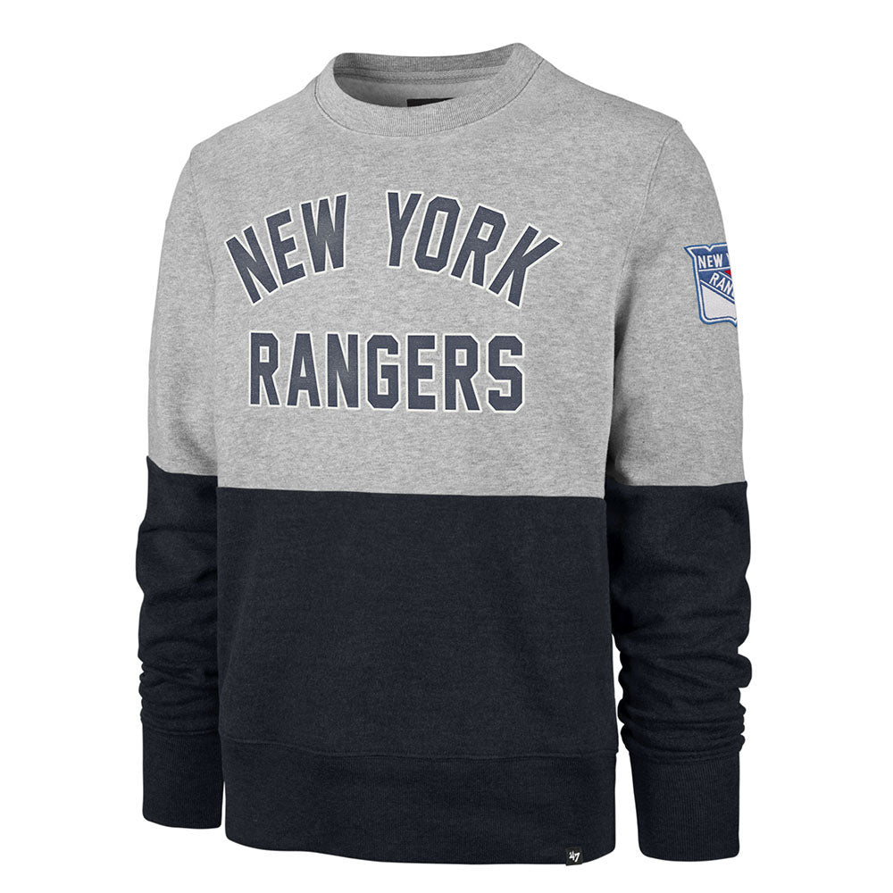 New York Rangers Fanatics Branded Wave Off Vintage Crew