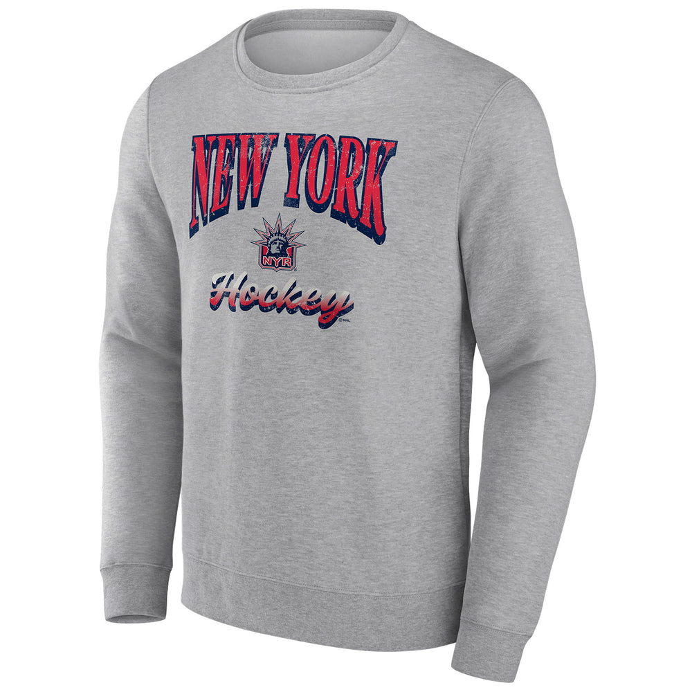 New York Rangers LADY LIBERTY 2 Retro NHL Crewneck Sweatshirt