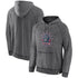 Fanatics Rangers Special Edition 2022 Washed Hoodie In Grey - Combined Front & Back View