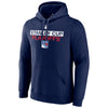 Fanatics Rangers 22-23 Playoff Participant Backhand Cotton Hood - In Navy - Front View