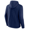 Fanatics Rangers 22-23 Playoff Participant Backhand Cotton Hood - In Navy - Back View
