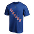 Alexis Lafrenière Rangers Name & Number T-Shirt in Blue - Front View