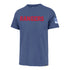 '47 Brand Rangers Franklin Fieldhouse T-Shirt in Blue - Front View
