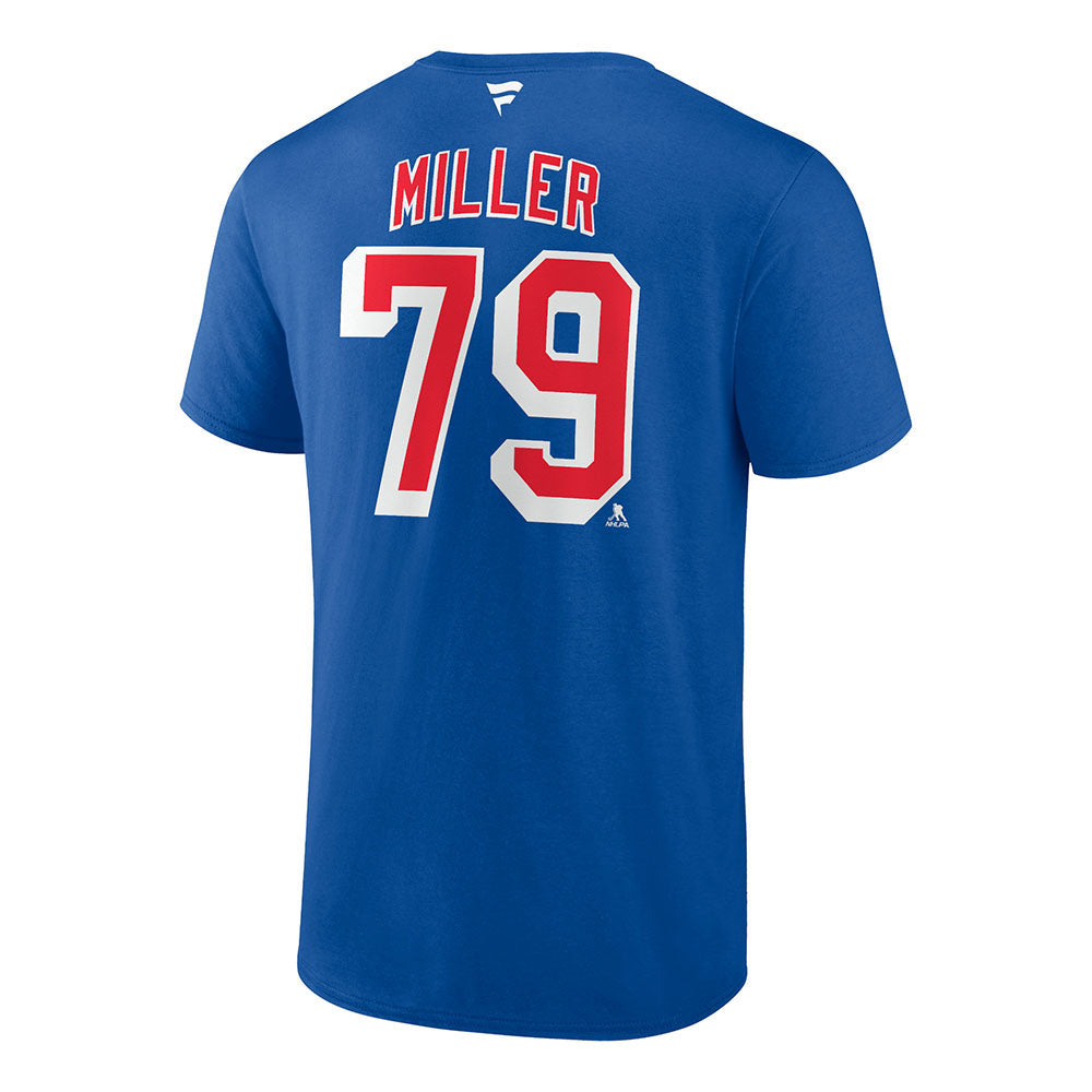K'Andre Miller New York Rangers Game-Used #79 White Set 3 Jersey