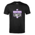 Rangers Hockey Fights Cancer T-shirt in Black - Front View