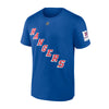 Fanatics Lundqvist Night Name & Number Tee in Blue - Front  View