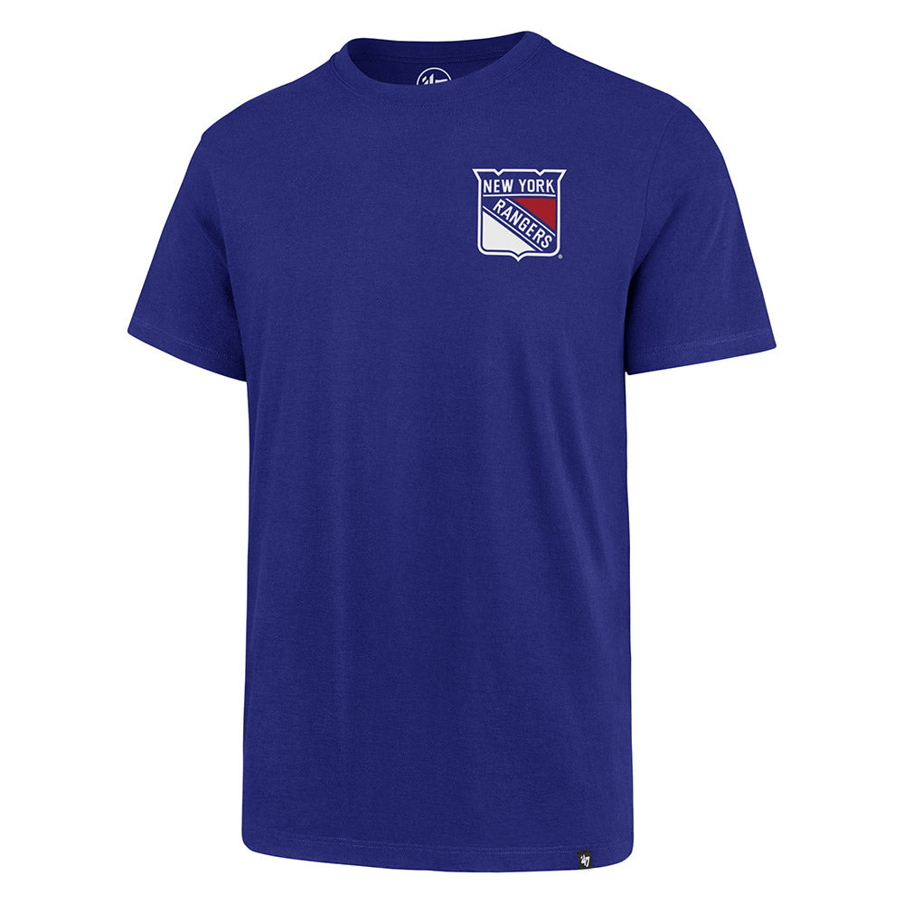 '47 Brand Rangers Exclusive No Quit Backer Tee In Blue - Front View