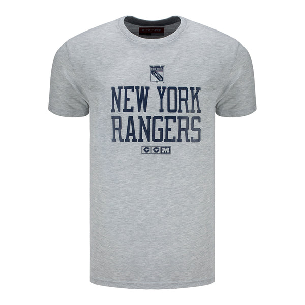 CCM Rangers Grey Tee - Front View