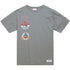 Mitchell & Ness Ranger's City Collection Tee In Grey - Front View