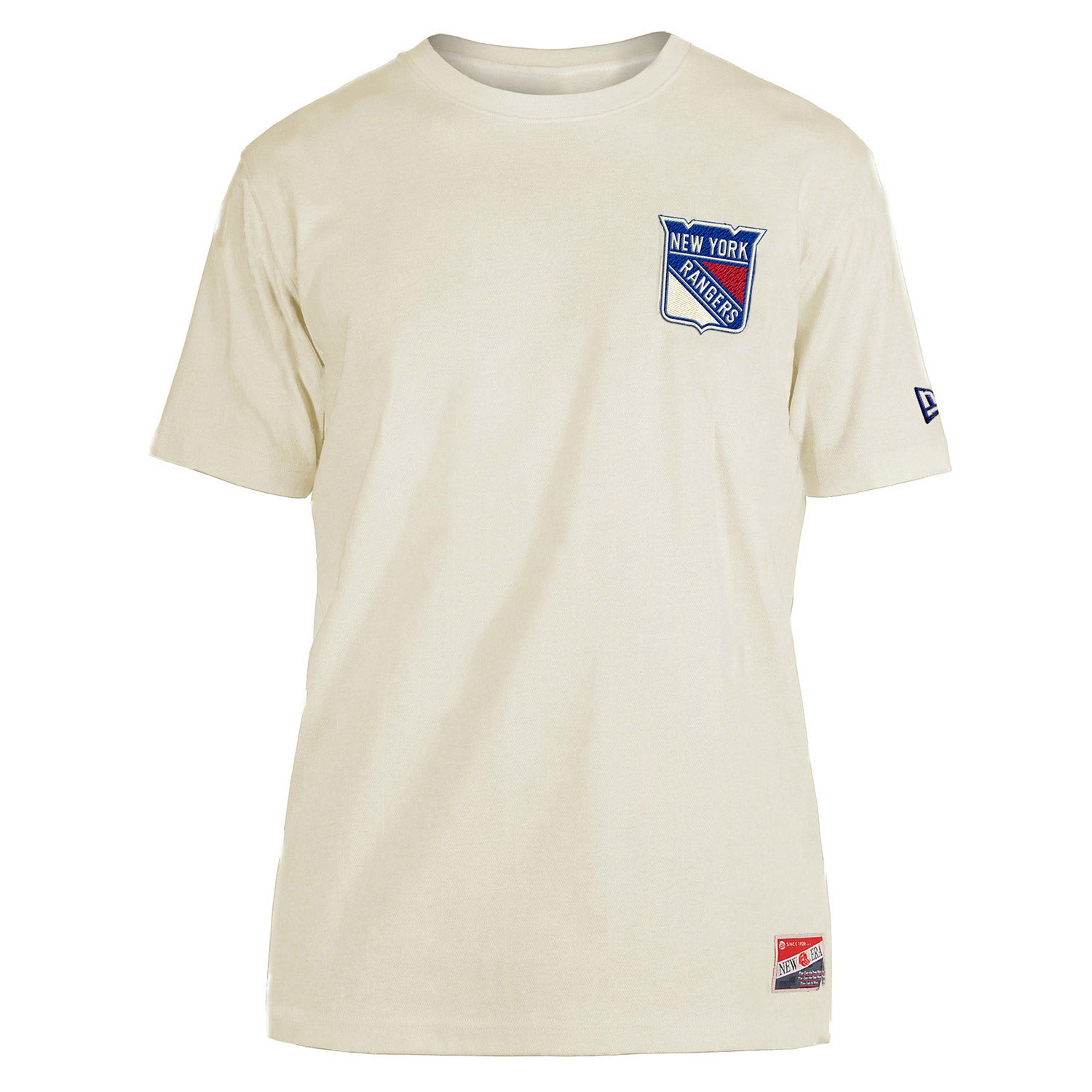 Men's New Era Blue York Knicks Throwback T-Shirt Size: Small