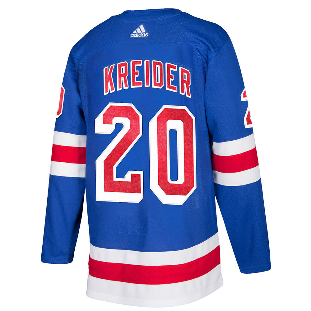 New York Rangers No20 Chris Kreider Royal Blue Home Jersey