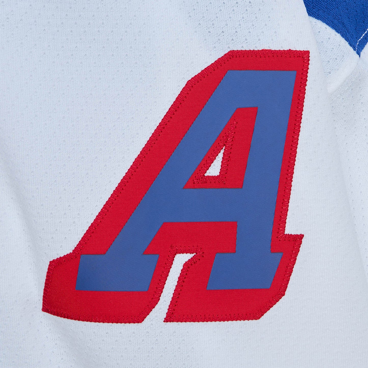 Mitchell & Ness Rangers Brian Leetch 1993 Road Jersey In White - Zoom View On Alternate's "A"