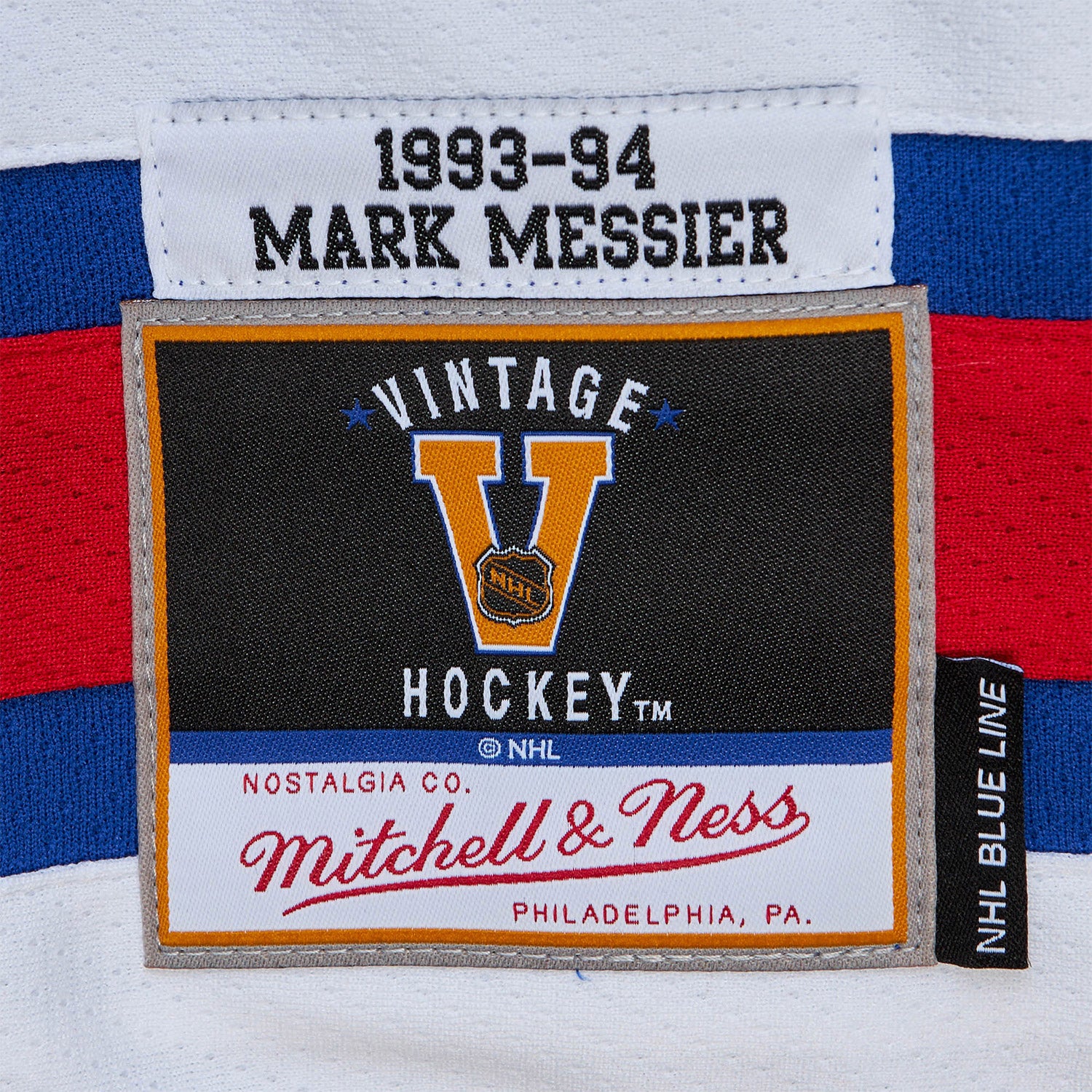 Mitchell & Ness Rangers Mark Messier 1993 Home Jersey