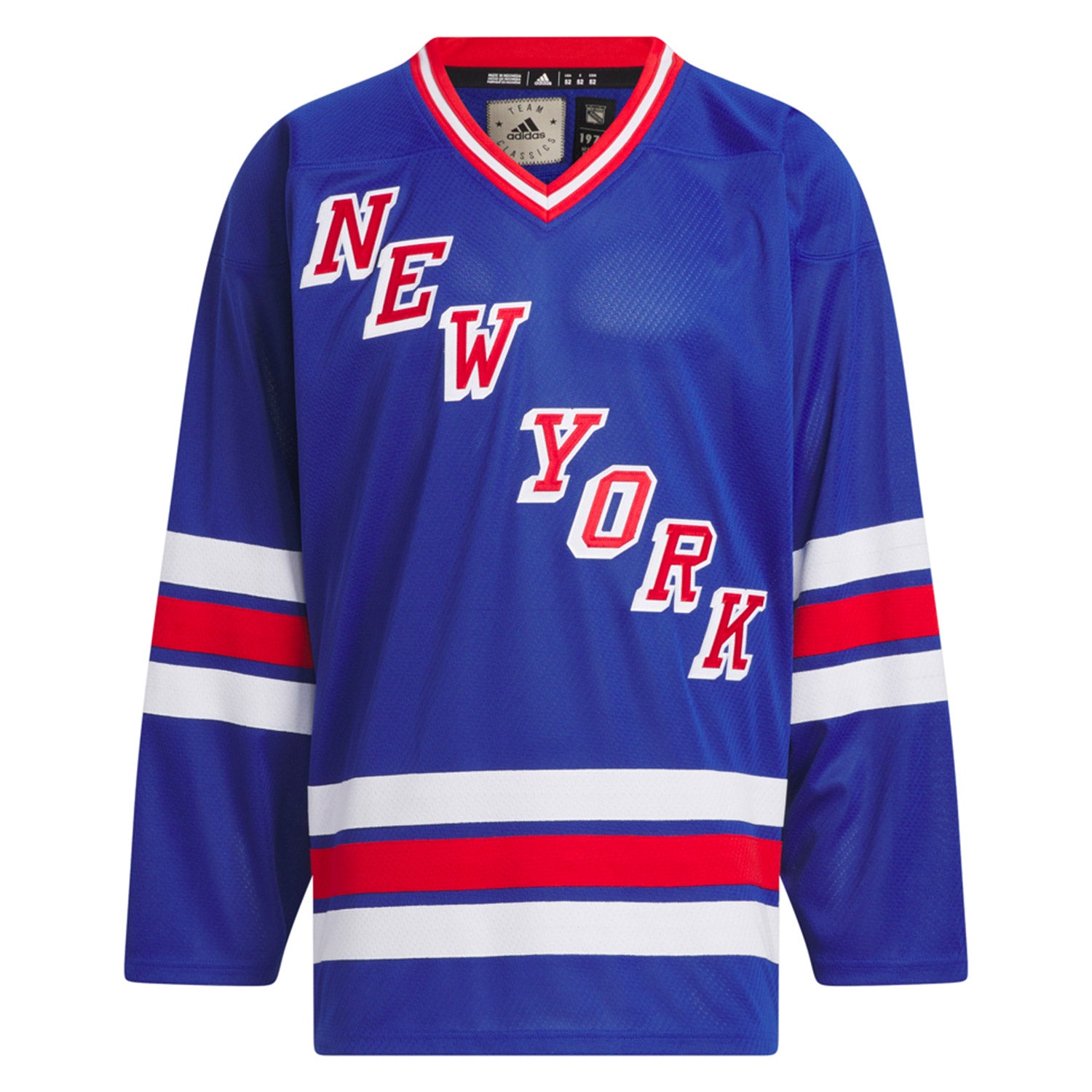Adidas Retro Short Sleeve Tee Shirt - New York Rangers - Mens