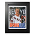 Mustang Rangers Wayne Gretzky Opening Night Program Cover Frame - Front View