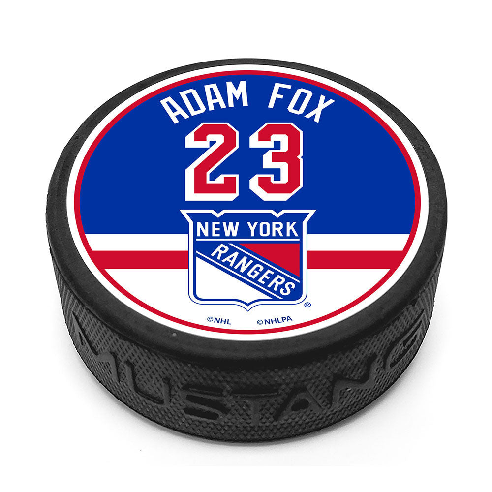 Adam Fox Signed New York Rangers Reverse Retro Jersey NHL Auto +