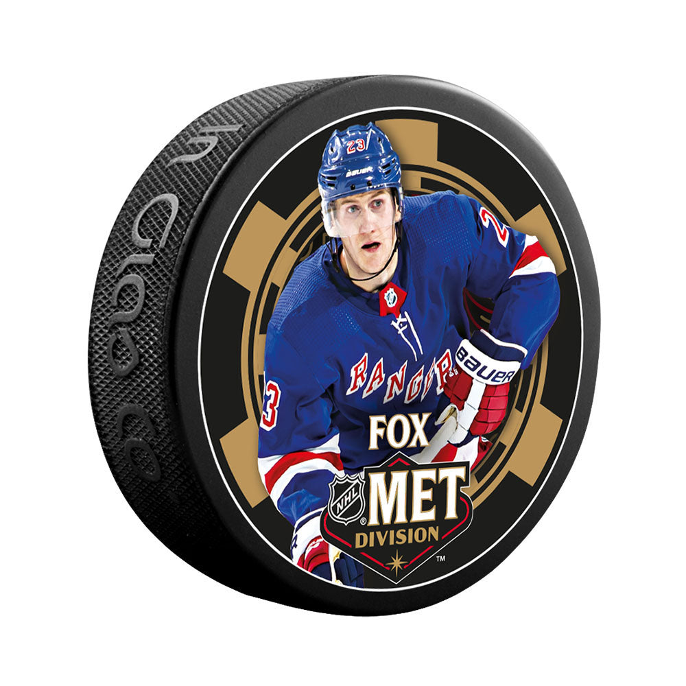 New York Rangers 2023 Official NHL Reverse Retro Jersey Souvenir Hockey Puck