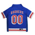 New York Rangers Pet Jersey in Blue - Back View
