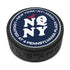Mustang Rangers Exclusive Staple NQNY Puck In Black & Blue - Top View