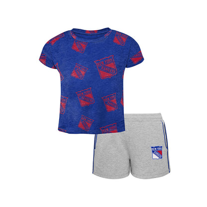 Infant Rangers Chase Your Goals Top & Short Set - Front View