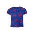 Infant Rangers Chase Your Goals Top & Short Set in Blue - Shirt Front View
