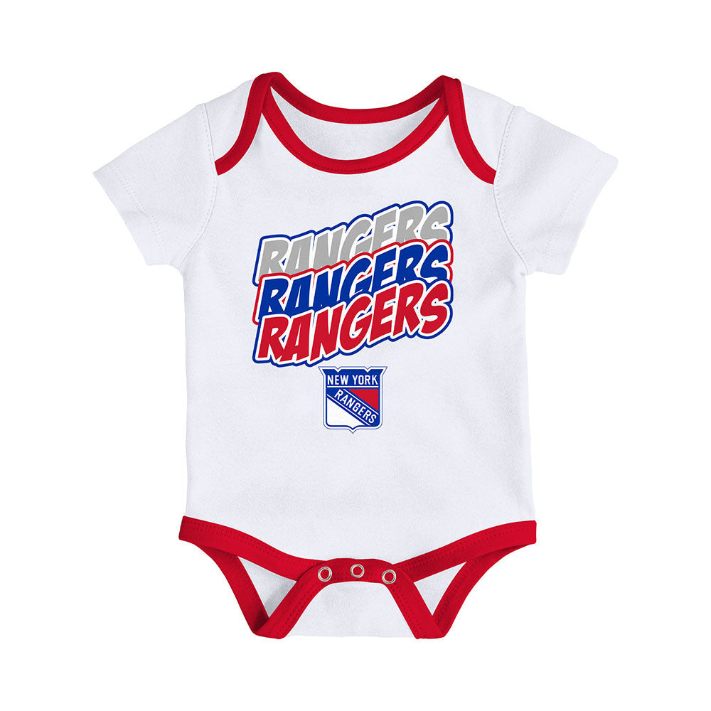 Infant Blue New York Rangers Hockey Jersey Bodysuit