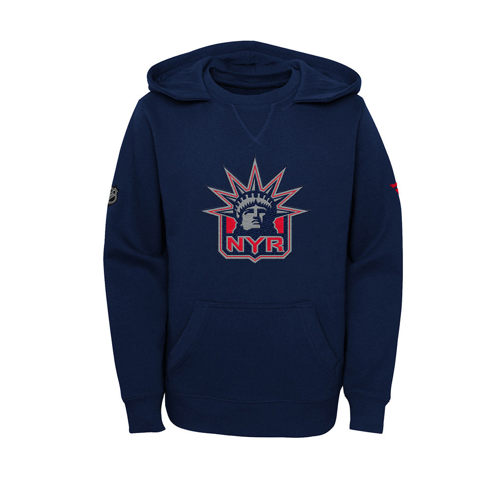 New York Rangers Authentic Pro Hoodie - Youth