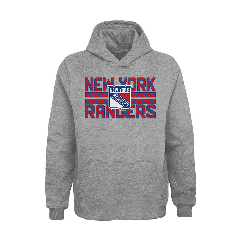 New York Kids Sweatshirt - Grey Zipper Hoodie