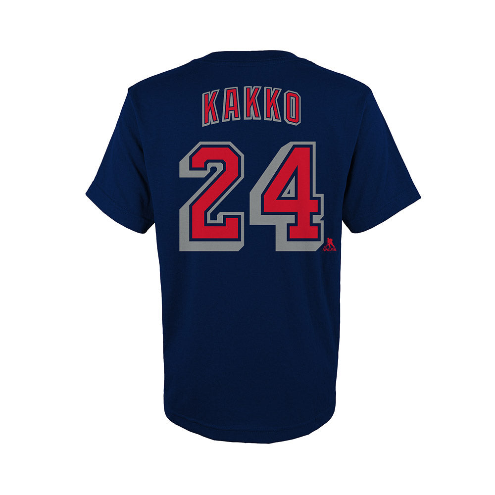 Youth Kaapo Kakko Reverse Retro Name & Number T-Shirt