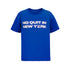Youth Rangers Training T-Shirt in Blue - Front View