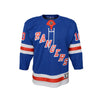 Youth Panarin #10 Rangers Premier Royal Home Jersey in Blue - Front View