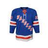 Youth Rangers Henrik Lundqvist Rangers Home Jersey in Blue - Front View