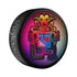 Inglasco Rangers Exclusive Hispanic Heritage Night Puck In Black - Side View