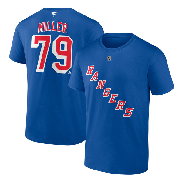 K'Andre Miller Name & Number T-Shirt in Blue - Front and Back View