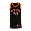 Youth Knicks Julius Randle 22-23 City Edition Jersey In Black - Front View