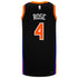 Knicks 22-23 Derrick Rose City Edition Swingman Jersey In Black - Back View