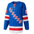 Patrick Kane Adidas Authentic Home Jersey In Blue - Front View